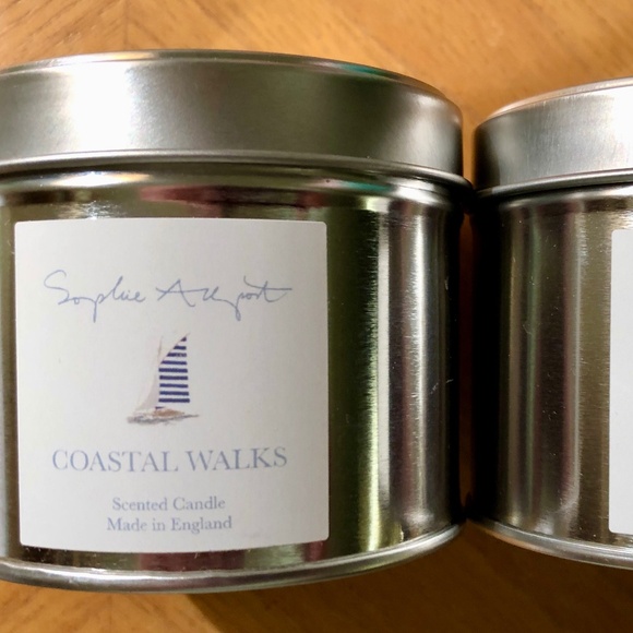 Sophie Allport Other - New‎ 2 Coastal Walks Candle Tins